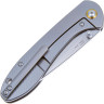 Складной нож CJRB FELDSPAR J1912TI-GY серебристый